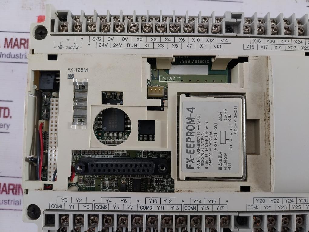 Mitsubishi Electric Fx-128mr-es/ul Programmable Controller 100 Va Max