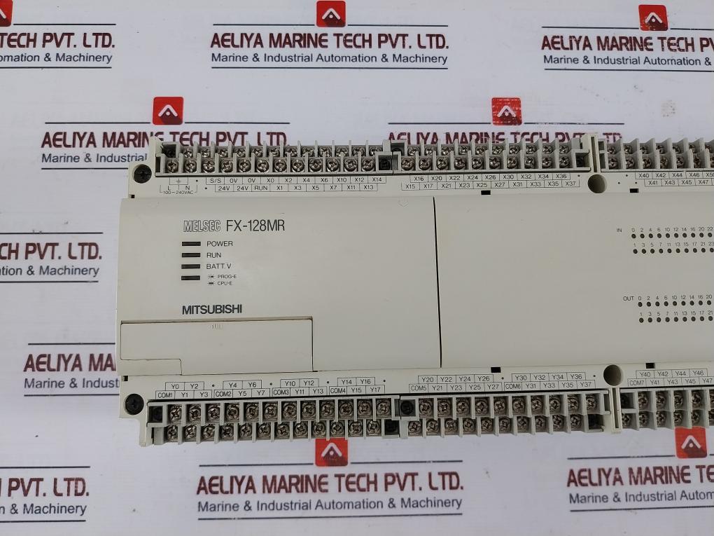 Mitsubishi Electric Fx-128mr-es/ul Programmable Controller 100 Va Max