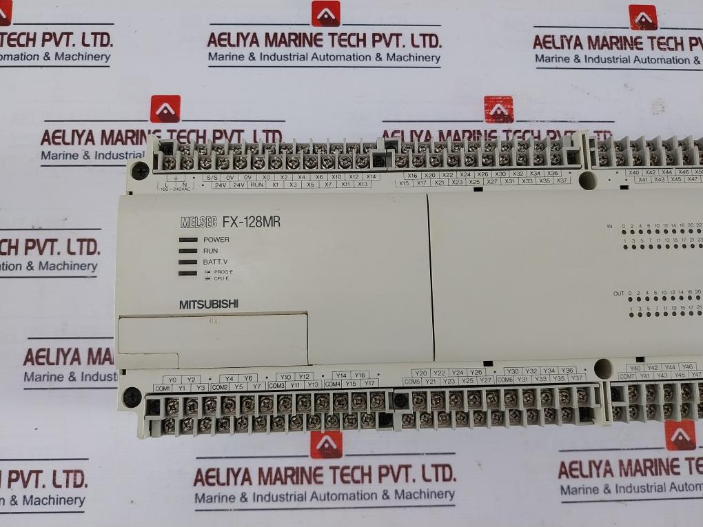Mitsubishi Electric Fx-128mr-es/ul Programmable Controller 100 Va Max