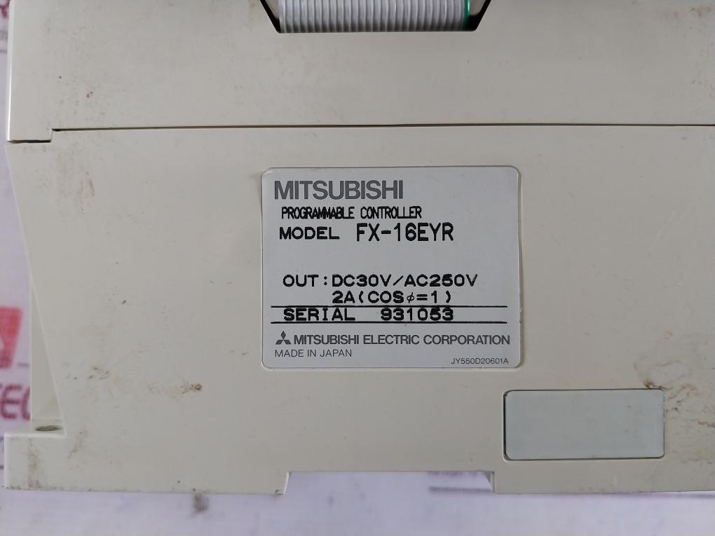 Mitsubishi Electric Fx-128mr-es/ul Programmable Controller 100 Va Max