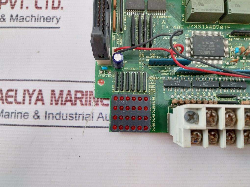 Mitsubishi Electric Fx-48E Programmable Controller Board