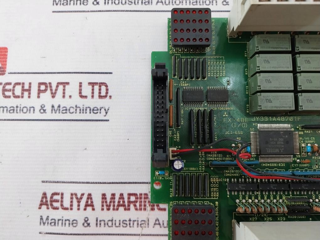 Mitsubishi Electric Fx-48E Programmable Controller Board