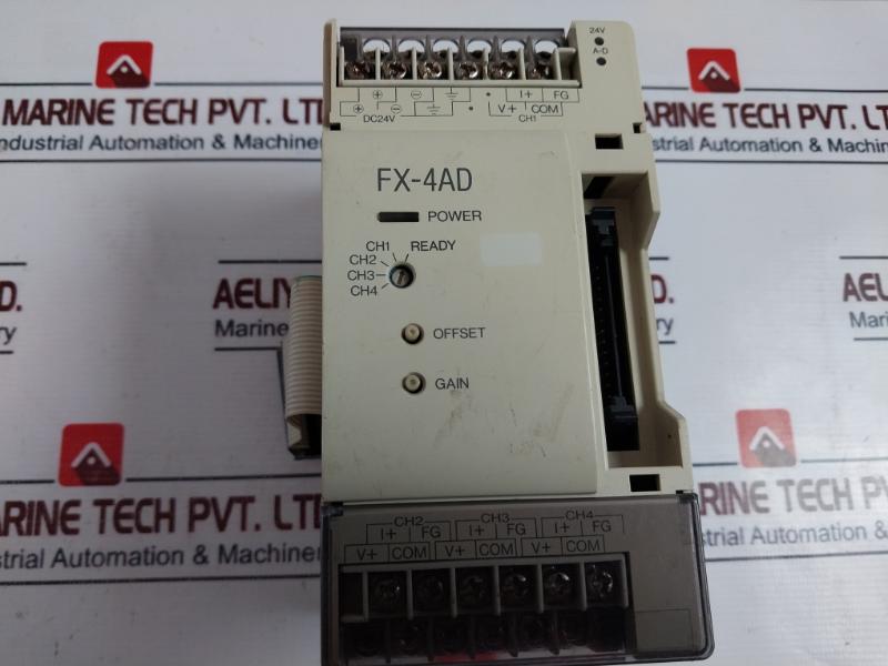 Mitsubishi Electric Fx-4ad Programmable Controller Dc 24v