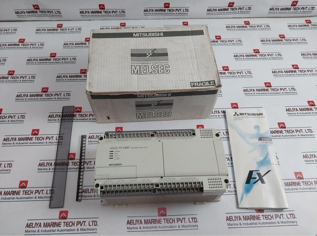 Mitsubishi Electric Fx-64Mt-ess/Ul Programmable Controller 100-240Vac 50/60Hz