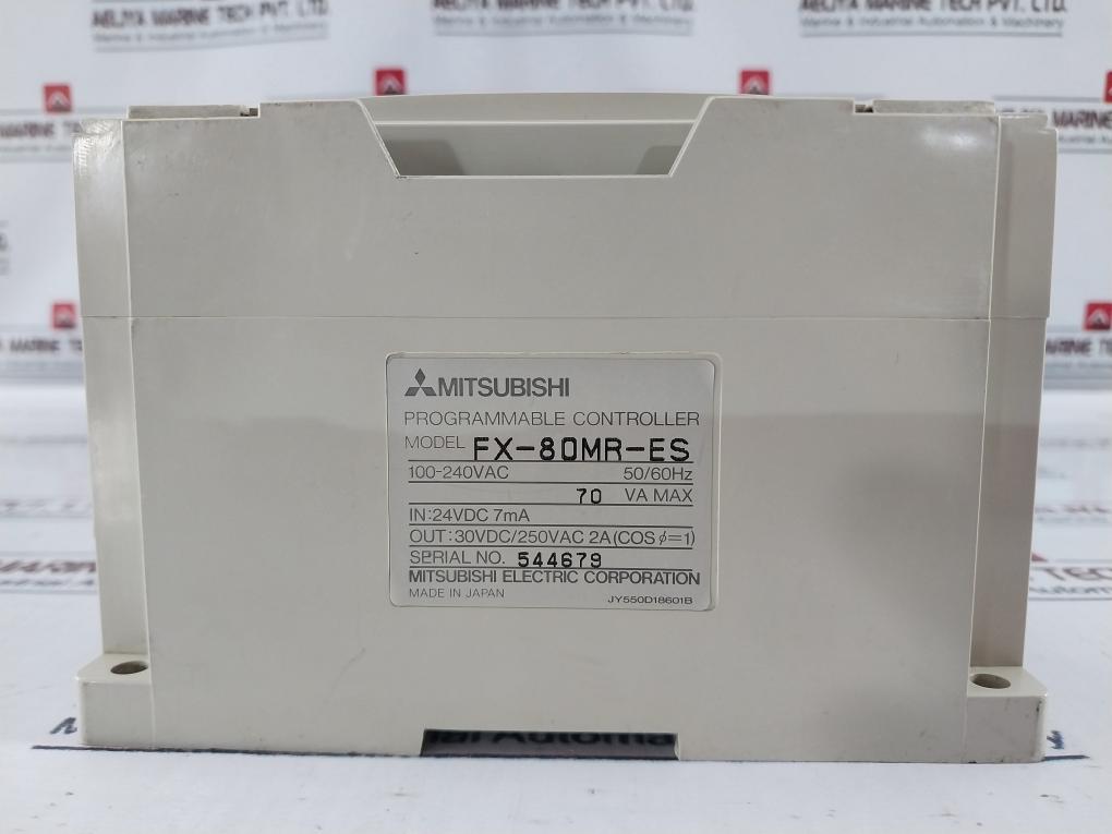 Mitsubishi Electric Fx-80Mr-es Programmable Controller Jy331A57001C