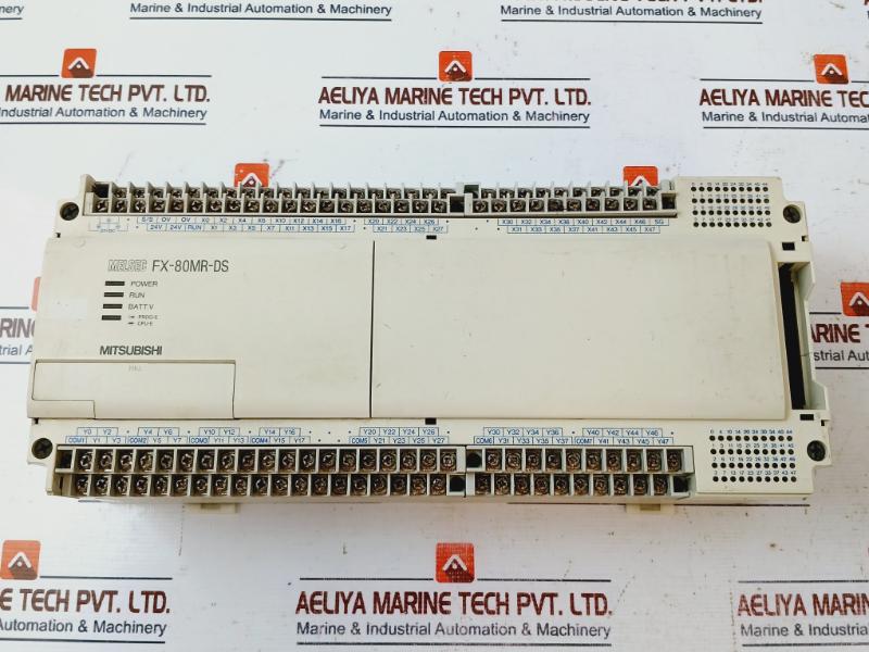 Mitsubishi Electric Fx-80mr-ds Programmable Controller 24vdc 7ma