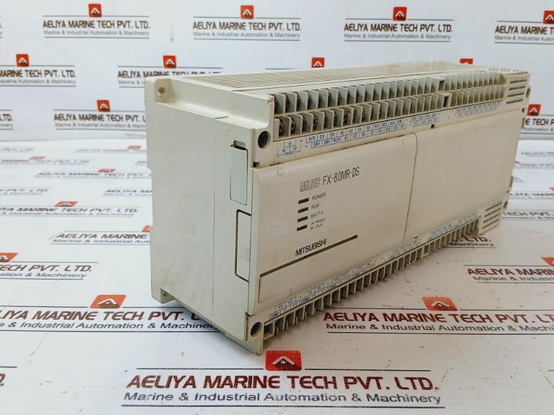 Mitsubishi Electric Fx-80mr-ds Programmable Controller 24vdc 7ma