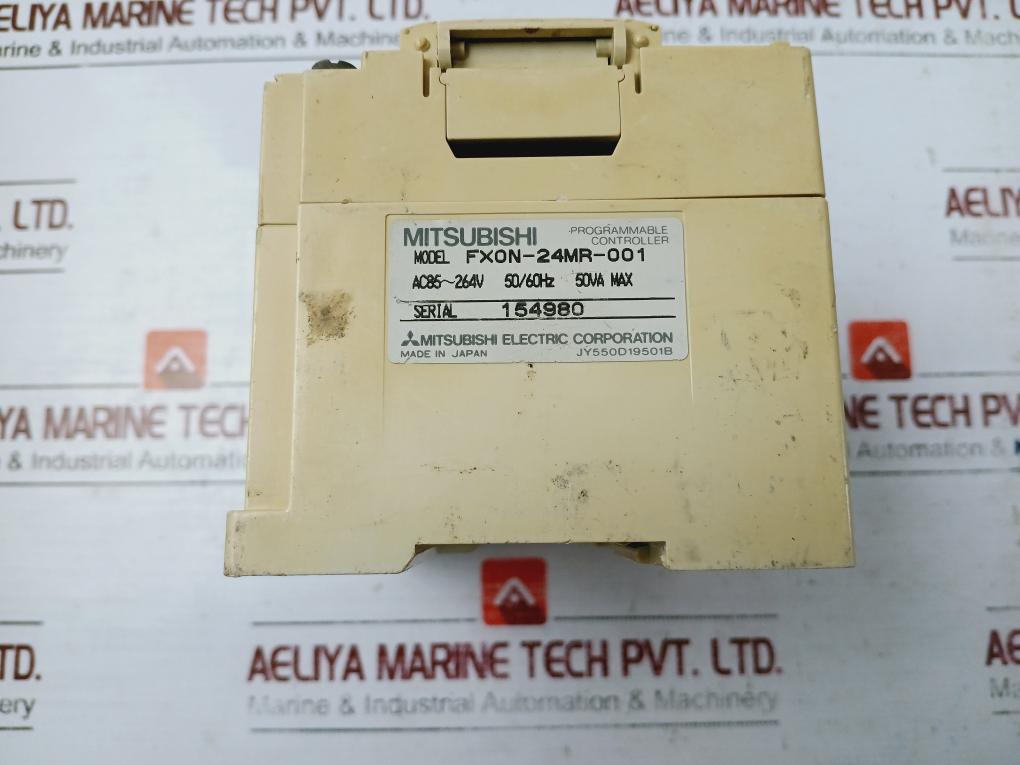 Mitsubishi Electric Fx0N-24Mr-001 Programmable Controller Ac85-264V 50/60Hz 50Va Max