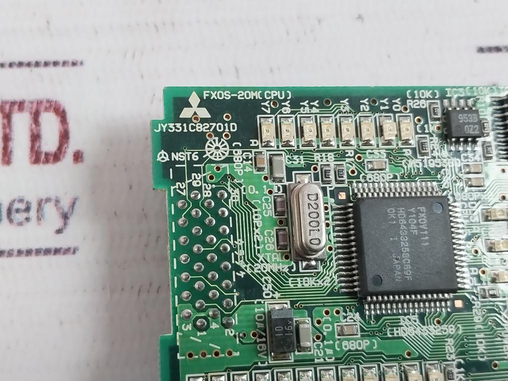 Mitsubishi Electric Fx0S-20M (Cpu) Board