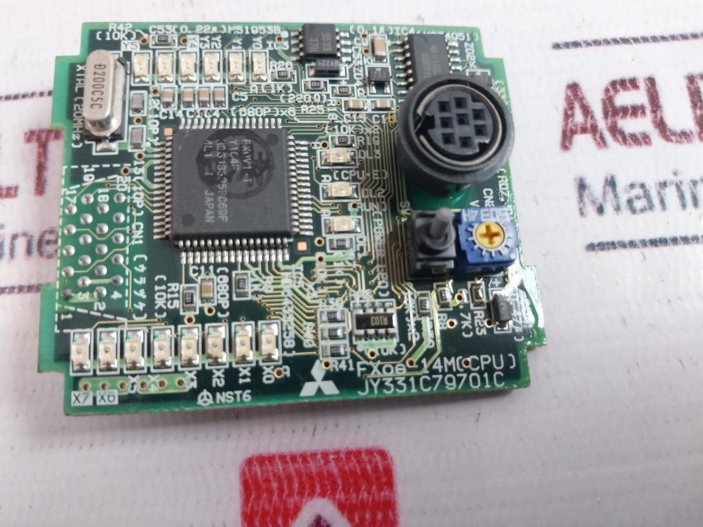 Mitsubishi Electric Fx0S 14M (Cpu) Programmable Controller Board