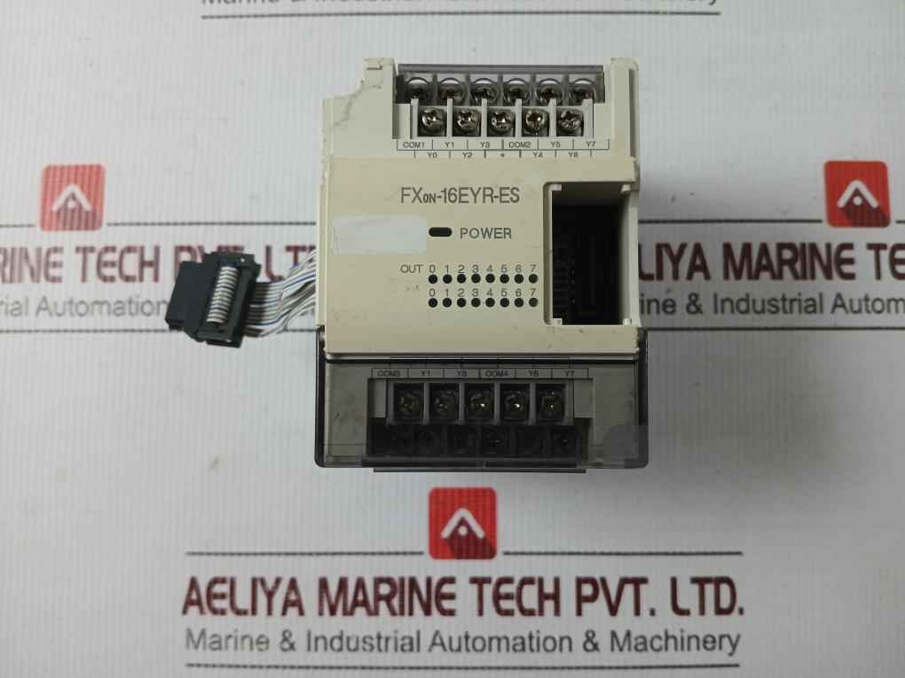 Mitsubishi Electric Fx0n-16eyr-es/ul Plc Extension Module 30vdc/240vac 2a