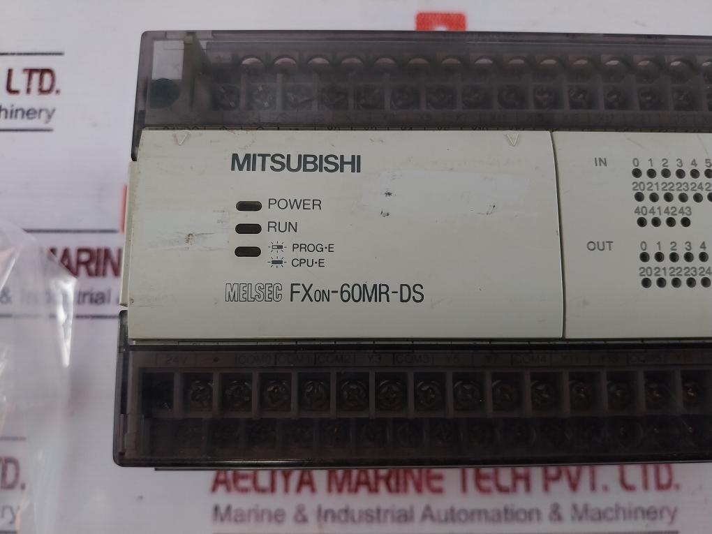 Mitsubishi Electric FX0N-60MR-DS Melsec Programmable Controller 24VDC 24W