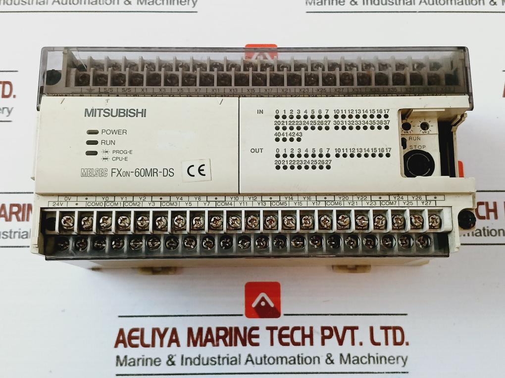 Mitsubishi Electric Fx0n-60mr-ds Programmable Controller Melsec 24vdc