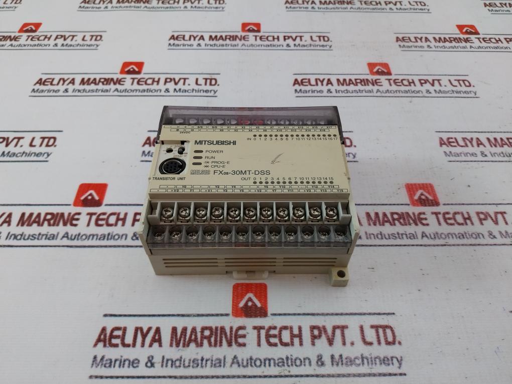 Mitsubishi Electric Fx0s-30mt-dss Programmable Controllers Transistor Unit, 24vdc 8w