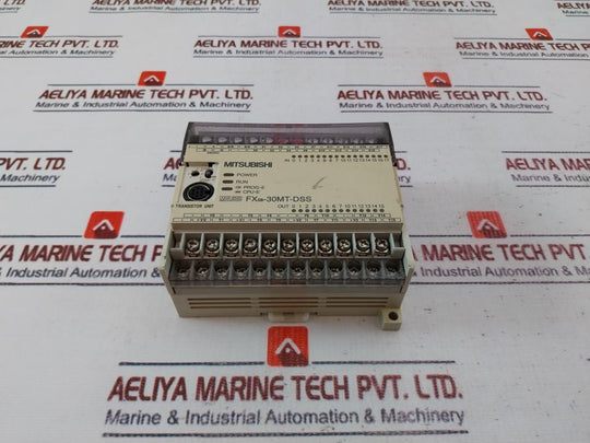 Mitsubishi Electric Fx0s-30mt-dss Programmable Controllers Transistor Unit, 24vdc 8w
