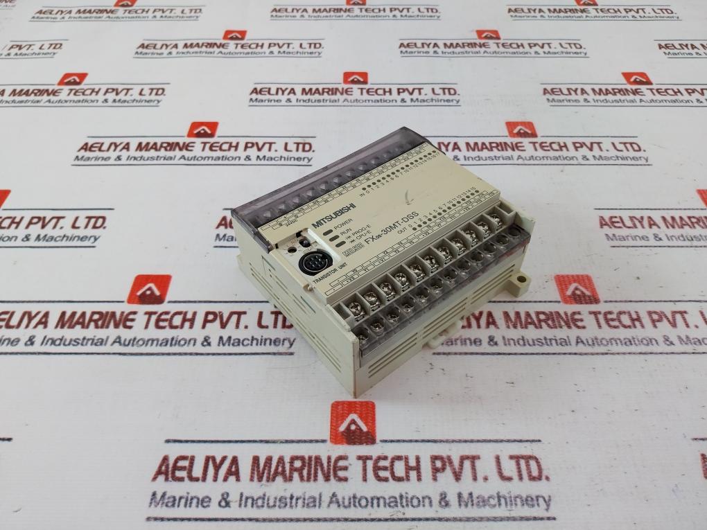 Mitsubishi Electric Fx0s-30mt-dss Programmable Controllers Transistor Unit, 24vdc 8w