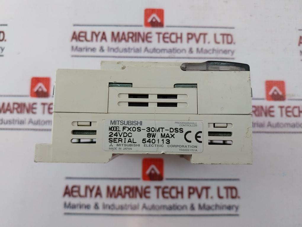 Mitsubishi Electric Fx0s-30mt-dss Programmable Controllers Transistor Unit, 24vdc 8w