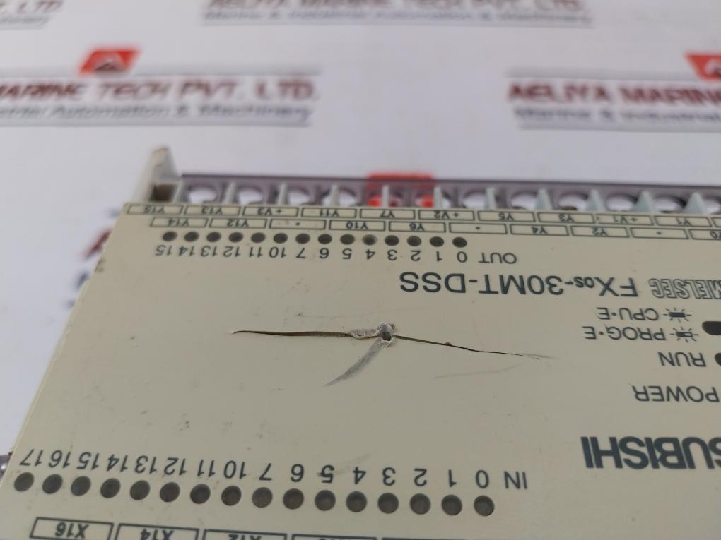 Mitsubishi Electric Fx0s-30mt-dss Programmable Controllers Transistor Unit, 24vdc 8w