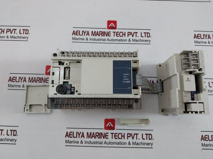 Mitsubishi Electric Fx1N-40Mt-ess/Ul Melsec Programmable Controller W/Fx2N-2Ad
