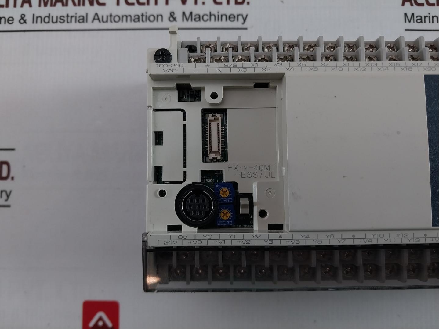 Mitsubishi Electric Fx1N-40Mt-ess/Ul Melsec Programmable Controller W/Fx2N-2Ad