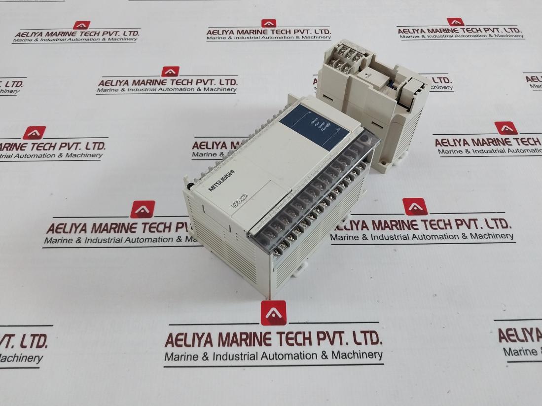 Mitsubishi Electric Fx1N-40Mt-ess/Ul Melsec Programmable Controller W/Fx2N-2Ad