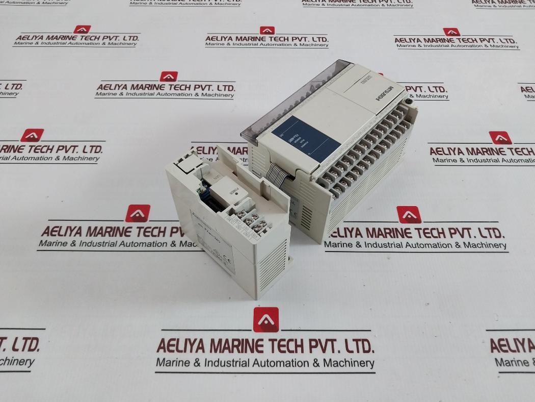 Mitsubishi Electric Fx1N-40Mt-ess/Ul Melsec Programmable Controller W/Fx2N-2Ad