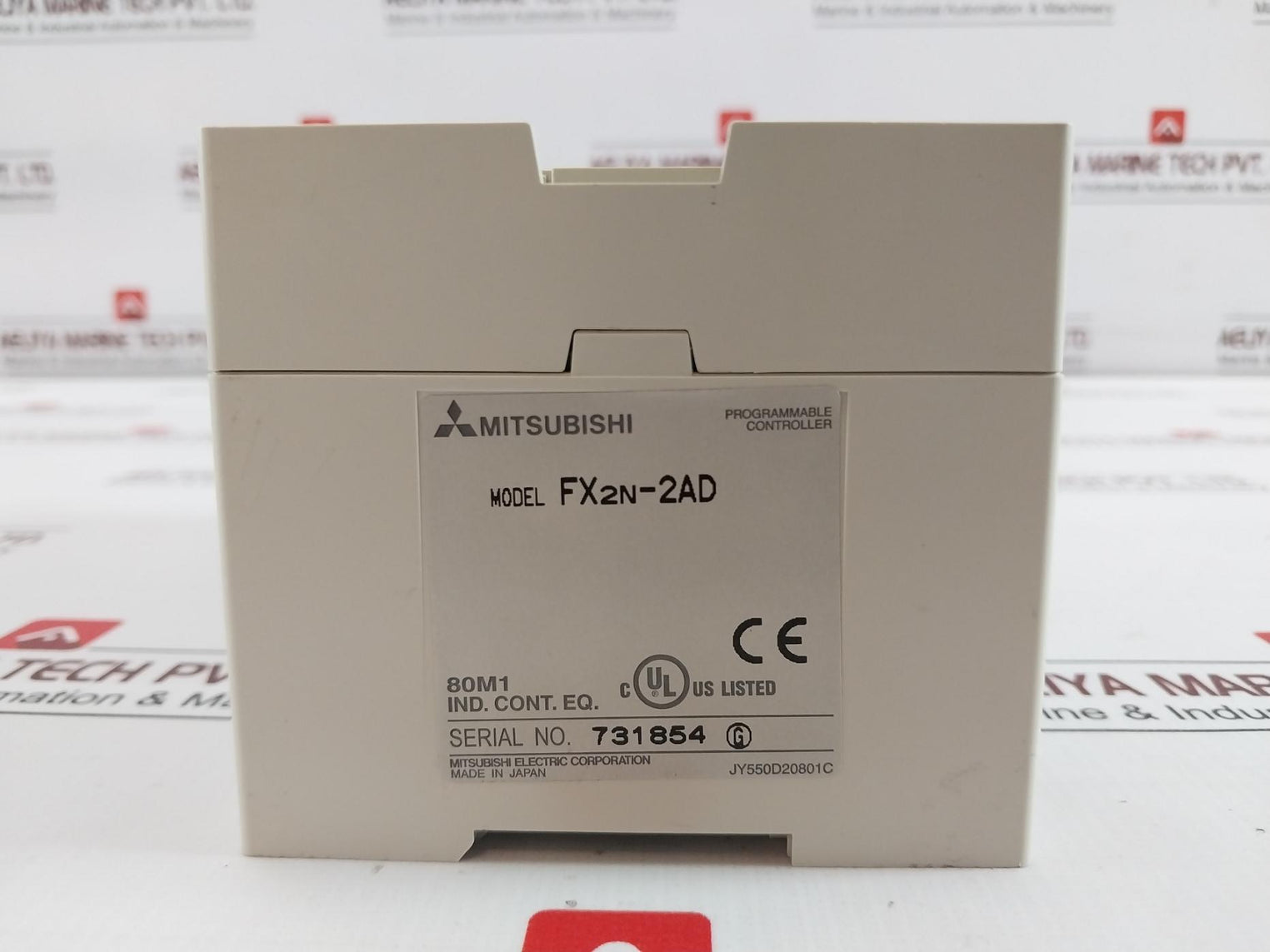 Mitsubishi Electric Fx1N-40Mt-ess/Ul Melsec Programmable Controller W/Fx2N-2Ad