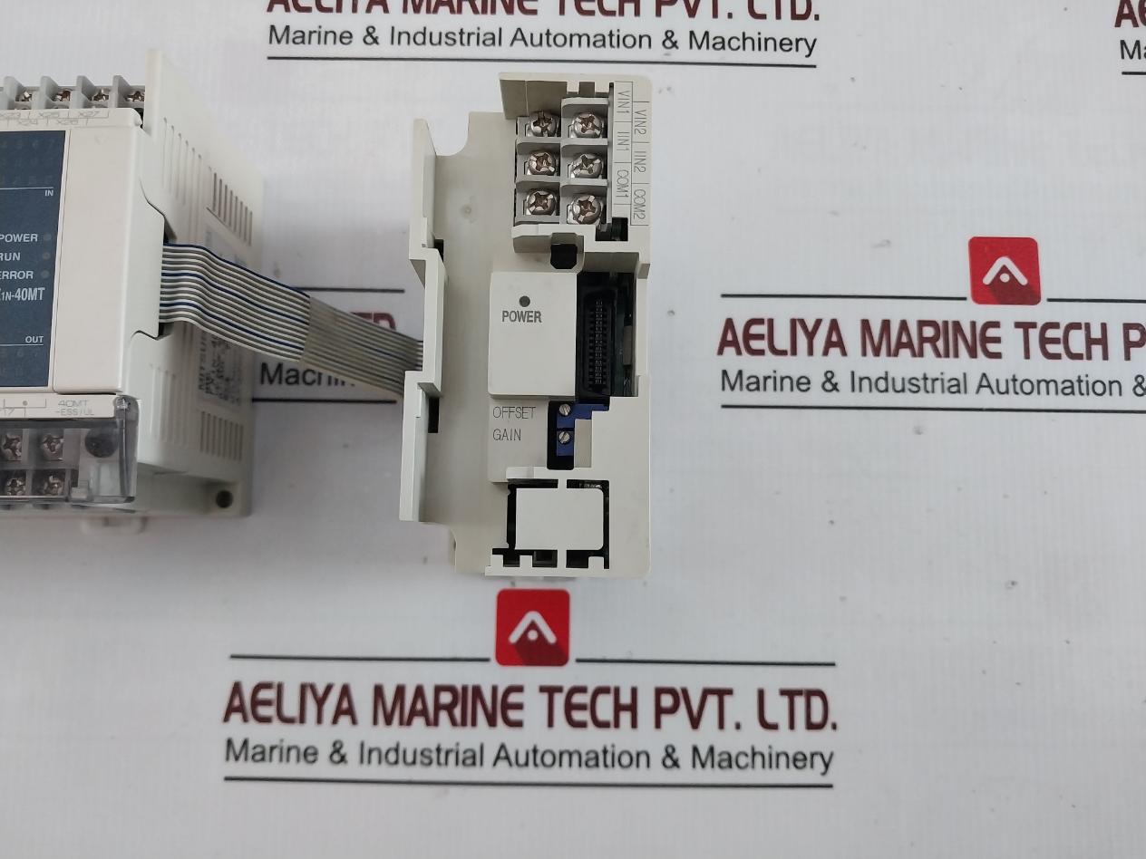 Mitsubishi Electric Fx1N-40Mt-ess/Ul Melsec Programmable Controller W/Fx2N-2Ad