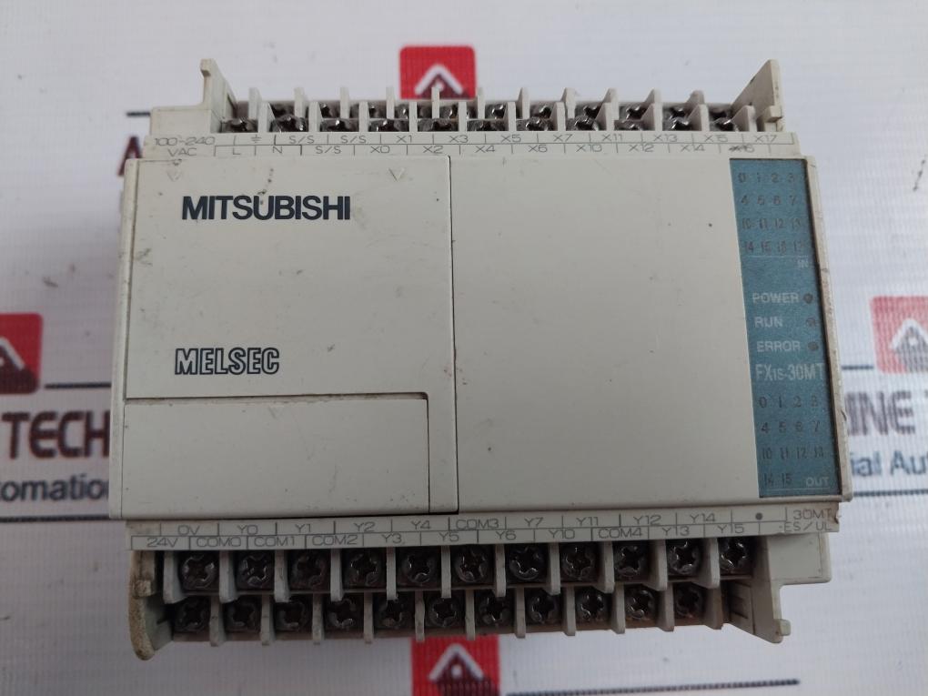 Mitsubishi Electric Fx1S-30Mt-es/Ul Programmable Controller 100~240 Vac 50/60 Hz