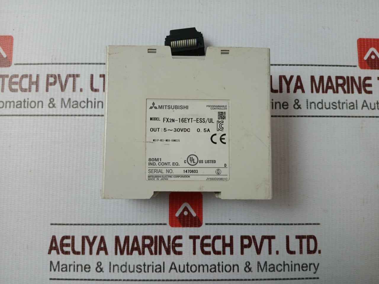 Mitsubishi Electric Fx2N-16Eyt-ess/Ul Plc Output Extension Module 5-30Vdc 0.5A