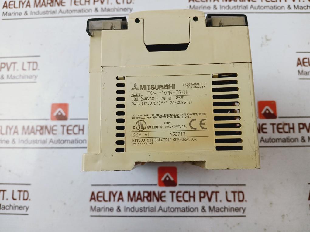 Mitsubishi Electric Fx2N-16Mr-es/Ul Melsec Plc Digital Input Output Module