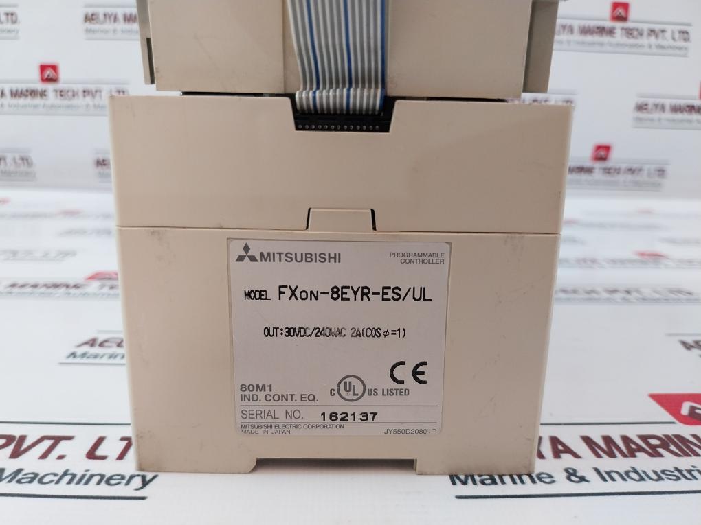 Mitsubishi Electric Fx2N-16Mr-es/Ul Programmable Controller 100-240Vac 50/60Hz