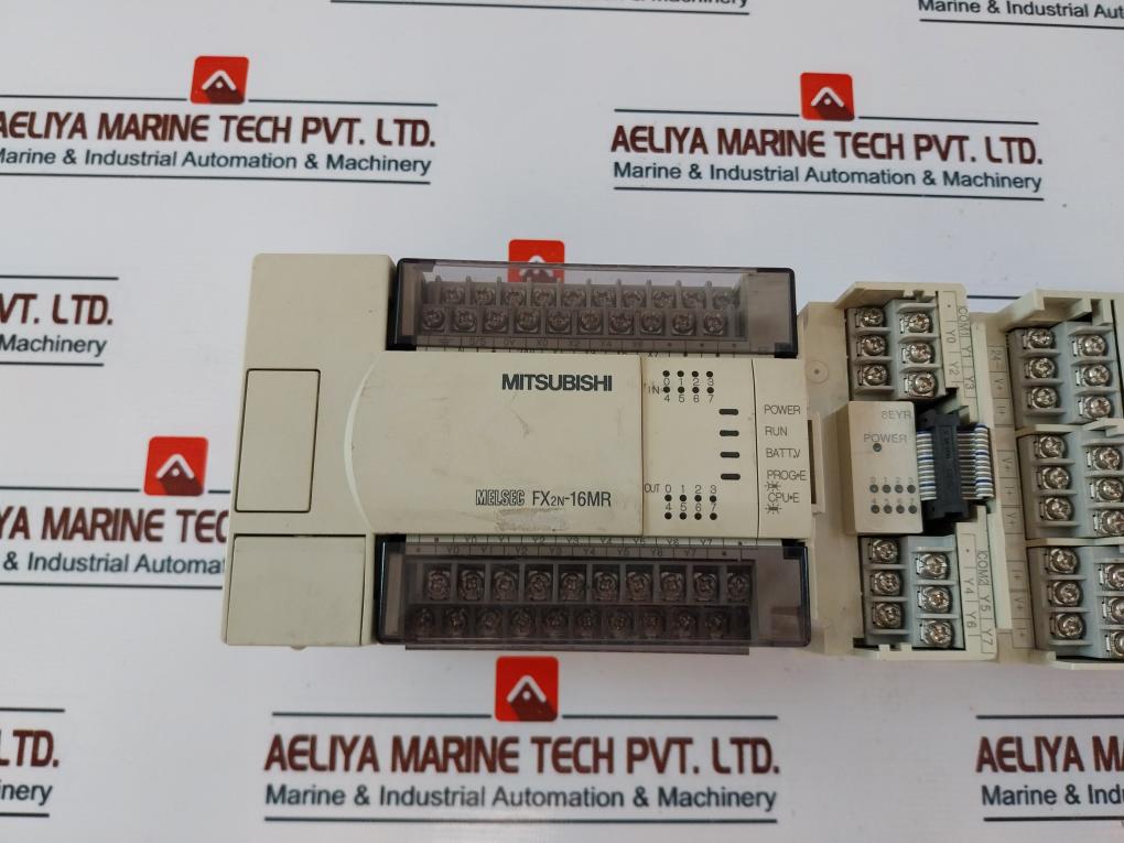 Mitsubishi Electric Fx2N-16Mr-es/Ul Programmable Controller 100-240Vac 50/60Hz