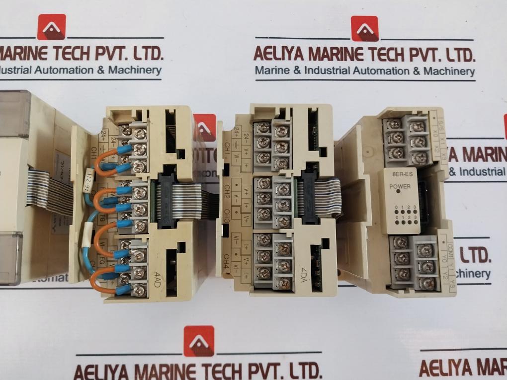 Mitsubishi Electric Fx2N-16Mr-es/Ul Programmable Controller Set 50/60Hz