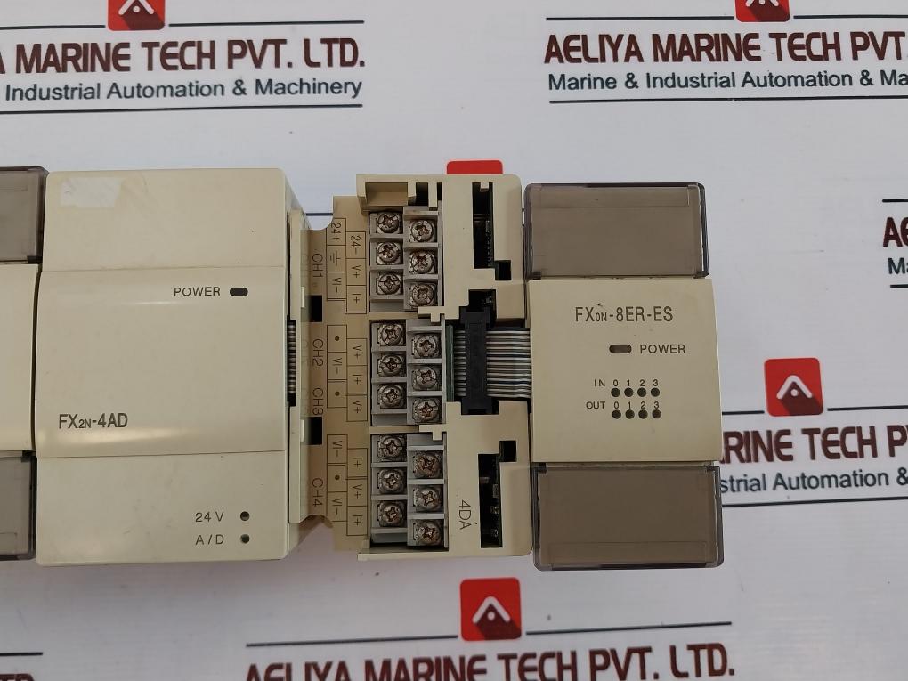 Mitsubishi Electric Fx2N-16Mr-es/Ul Programmable Controller Set 50/60Hz