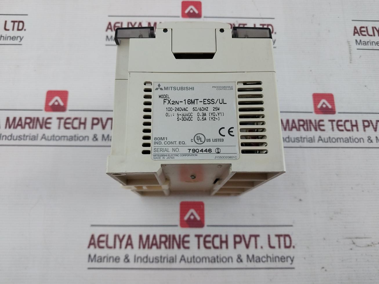 Mitsubishi Electric Fx2N-16Mt-ess/Ul Programmable Logic Controller 5-30Vdc 0.3A