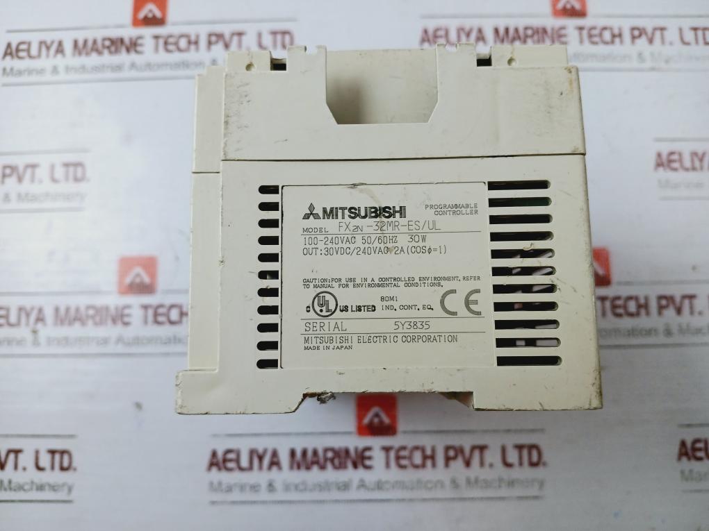 Mitsubishi Electric Fx2N-32Mr-es/Ul Plc Compact Controller Unit 100-240Vac