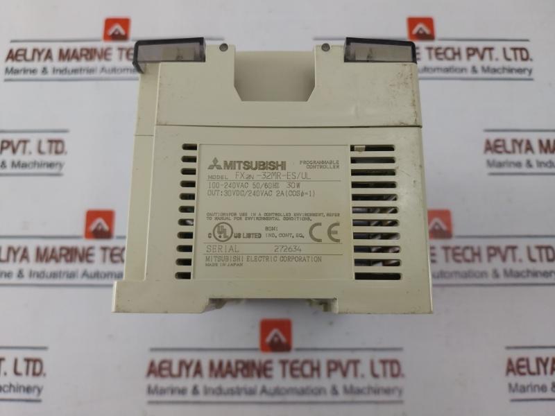Mitsubishi Electric Fx2N-32Mr-es/Ul Programmable Controller Module 100-240Vac