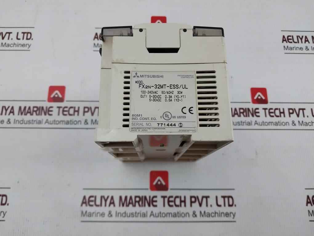 Mitsubishi Electric Fx2N-32Mt-ess/Ul Programmable Controller 100-240Vac 50/60Hz