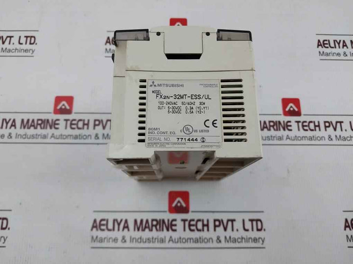 Mitsubishi Electric Fx2N-32Mt-ess/Ul Programmable Controller 100-240Vac 50/60Hz