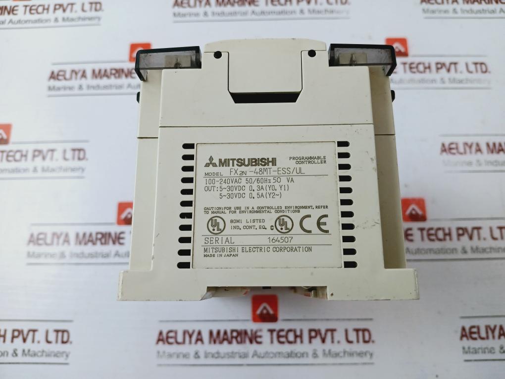 Mitsubishi Electric Fx2N-48Mt-ess/Ul Plc Programmable Controller, 48Mt-ess/Ul