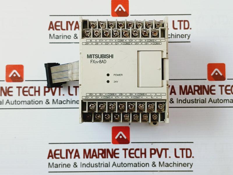 Mitsubishi Electric Fx2N-8Ad Analog Input Programmable Controller Block V1.23
