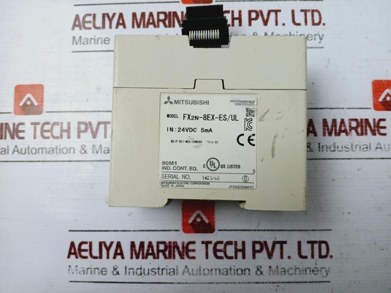 Mitsubishi Electric Fx2N-8Ex-es/Ul Plc Expansion Module 24Vdc 5Ma