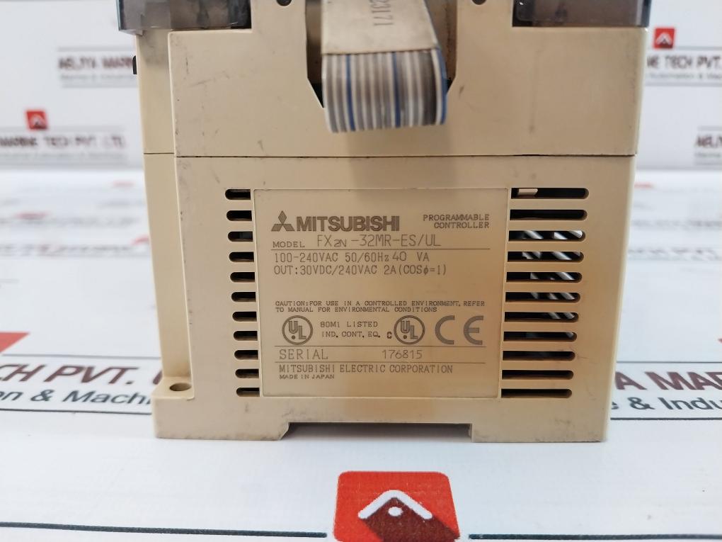 Mitsubishi Electric Fx2n-32mr-es/ul Programmable Controller Set 50/60hz