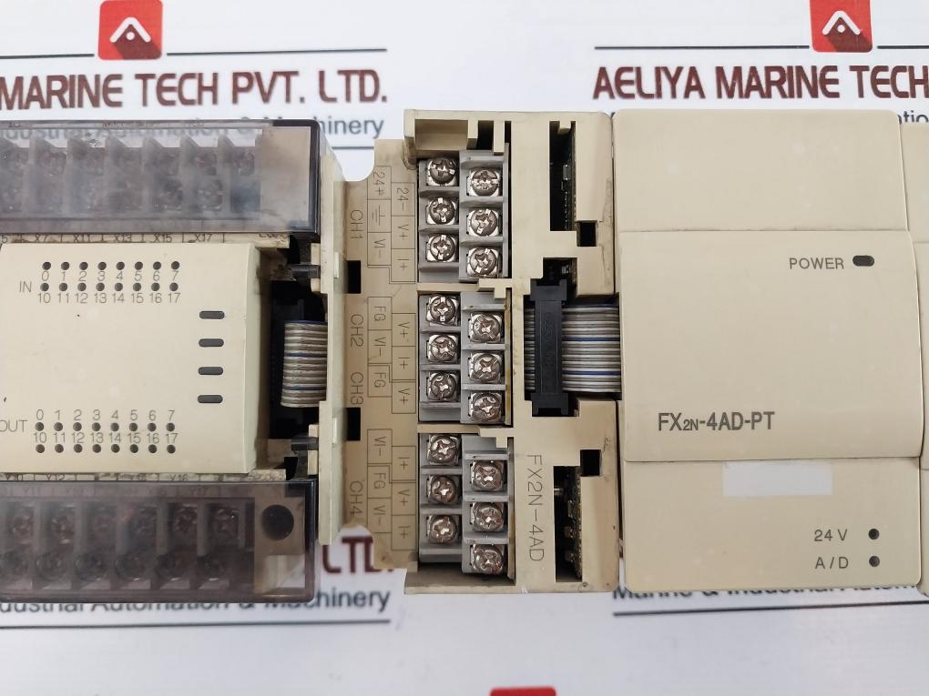 Mitsubishi Electric Fx2n-32mr-es/ul Programmable Controller Set 50/60hz