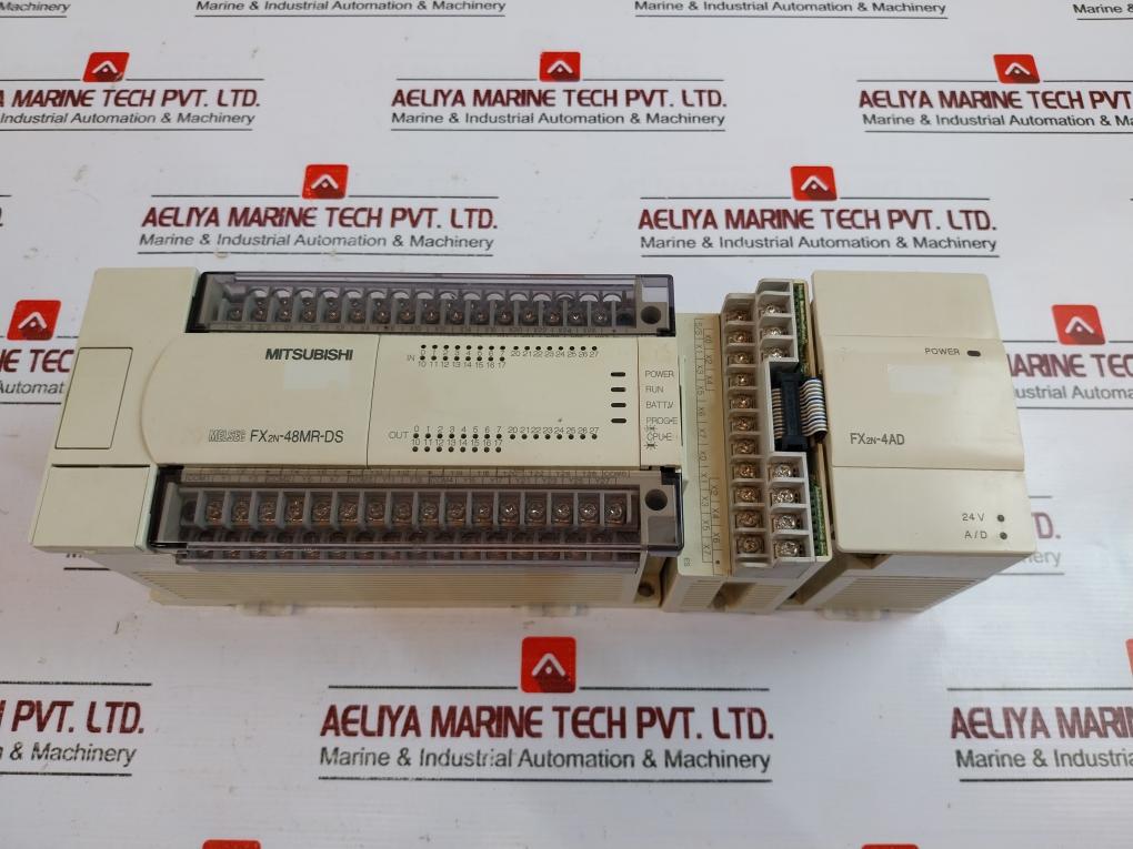 Mitsubishi Electric Fx2N-48Mr-ds Compact Extension Unit 24 Relay Output Set