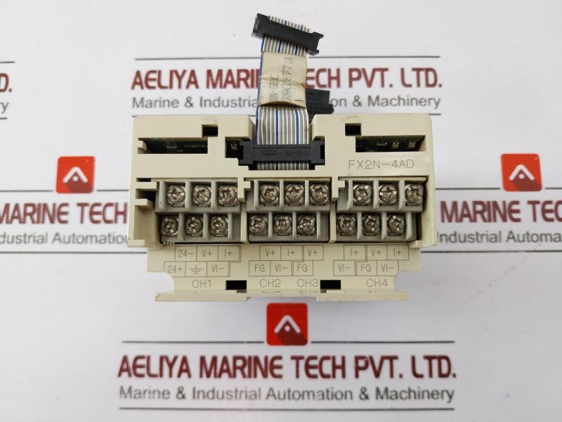 Mitsubishi Electric FX2N-4AD Programmable Controller, 24VDC, Ver. 3.10