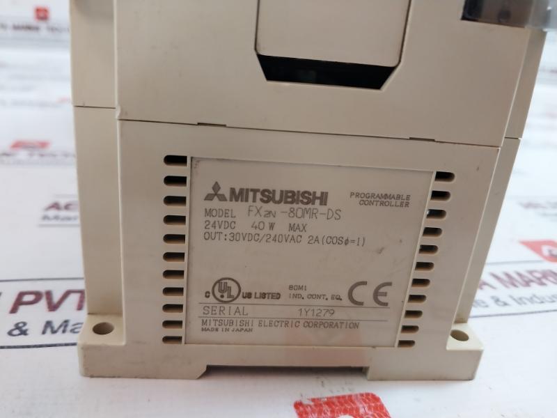 Mitsubishi Electric Fx2n-80mr-ds Programmable Controller Fx-eeprom-4