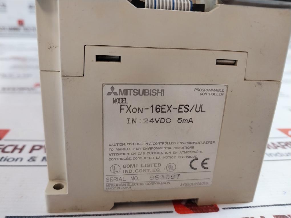 Mitsubishi Electric Fx2n-80mr-es/ul Programmable Controller W/ Module Set