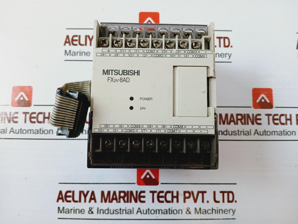 Mitsubishi Electric Fx2n-8ad Programmable Controller 24vdc